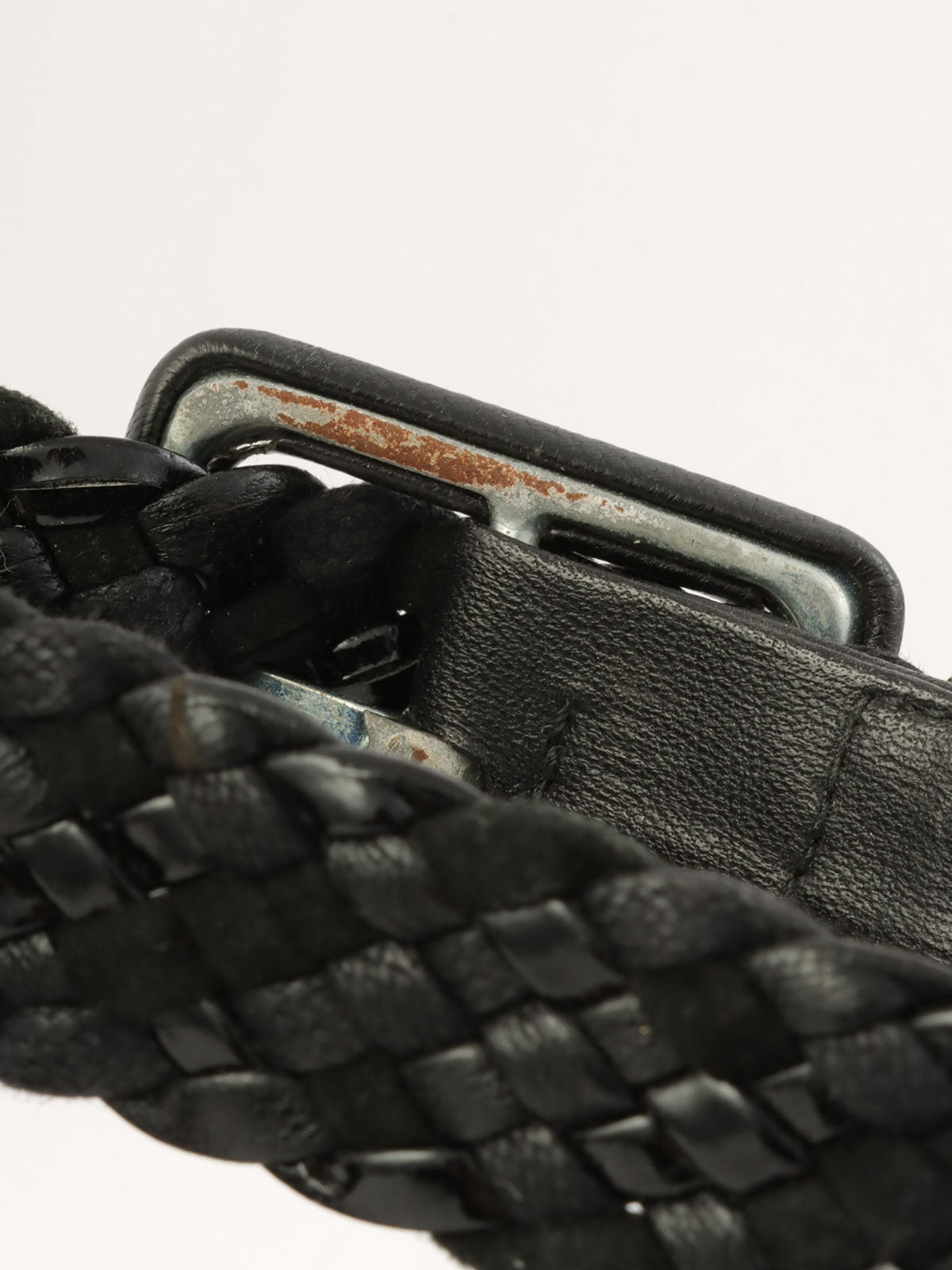 エスパドリーユウェッジソールサンダル ブラック