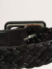 エスパドリーユウェッジソールサンダル ブラック