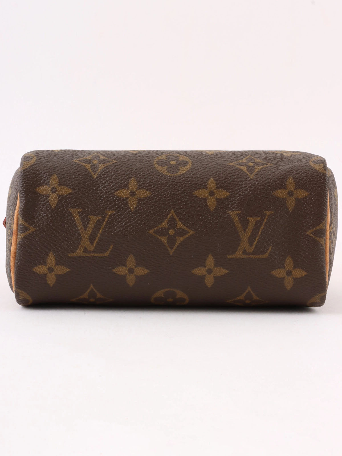2008 帆布 Monogram Mini Speedy 定制棕色