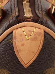 2008 帆布 Monogram Mini Speedy 定制棕色