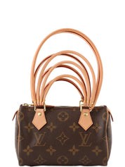 2008 Canvas Monogram Mini Speedy Customization Brown