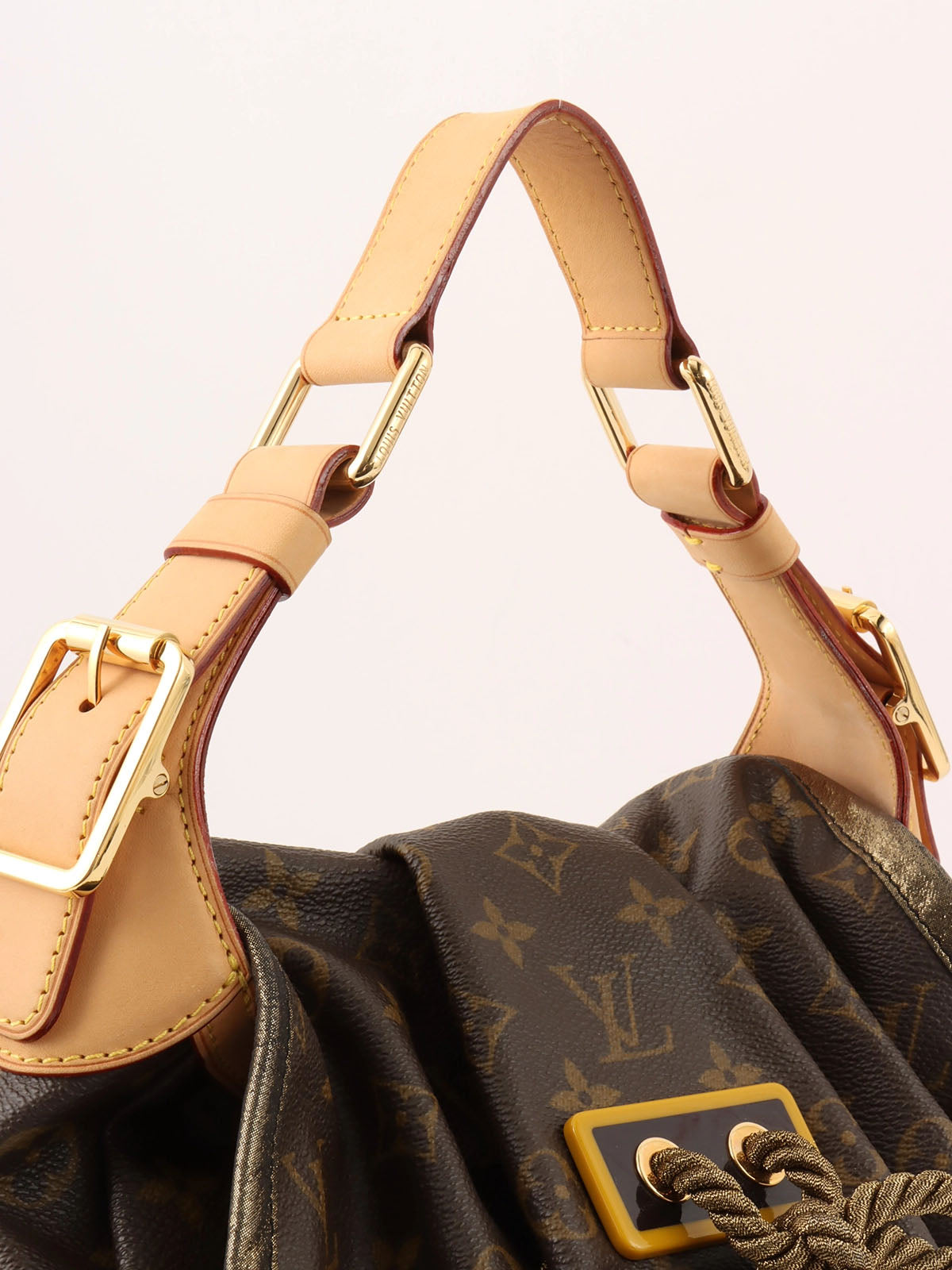 2009 Monogram Kalahari PM 棕色/金色
