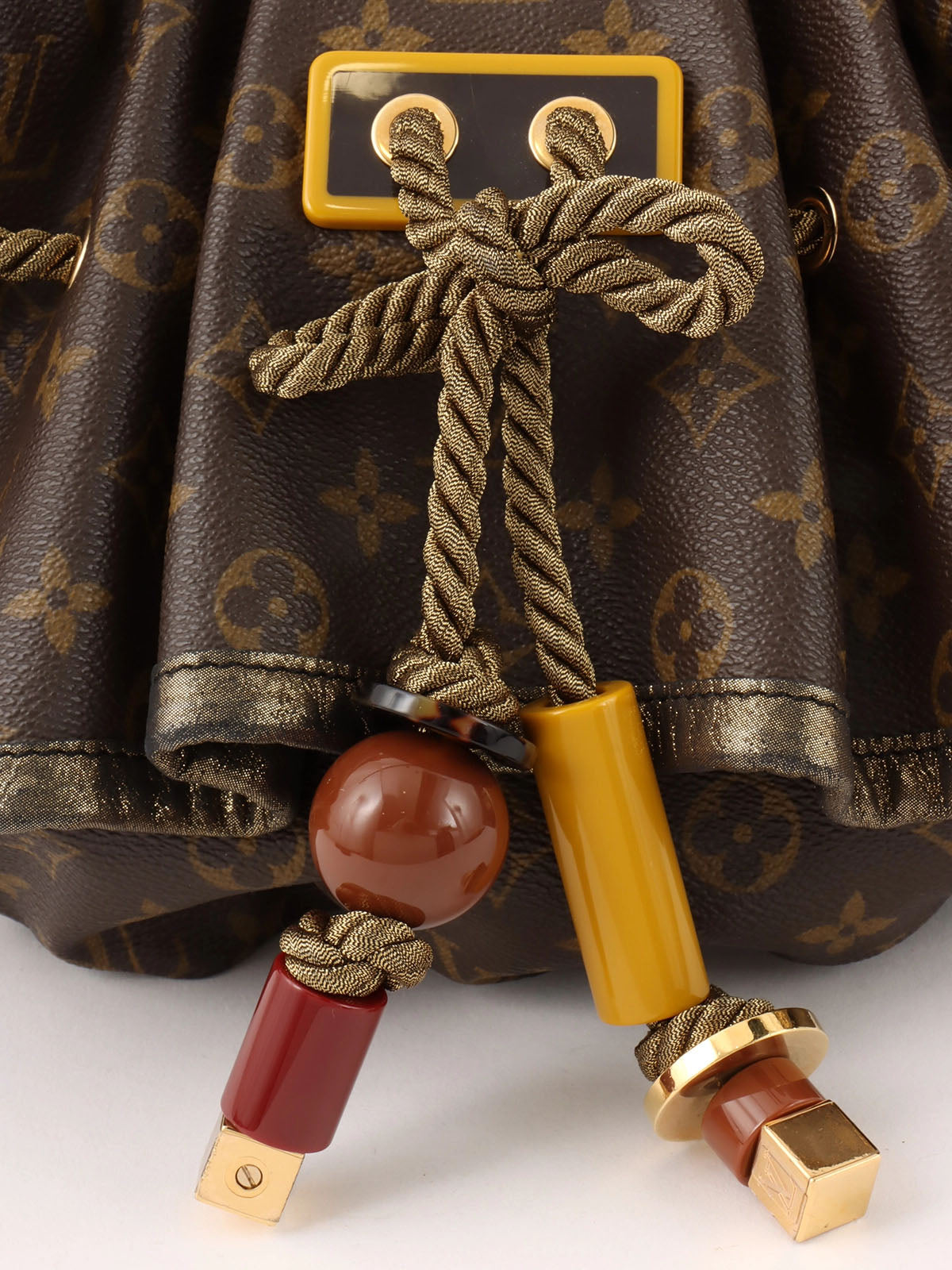 2009 Monogram Kalahari PM 棕色/金色