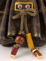 2009 Monogram Kalahari PM 棕色/金色