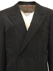 ダブルブレストジャケット ブラック