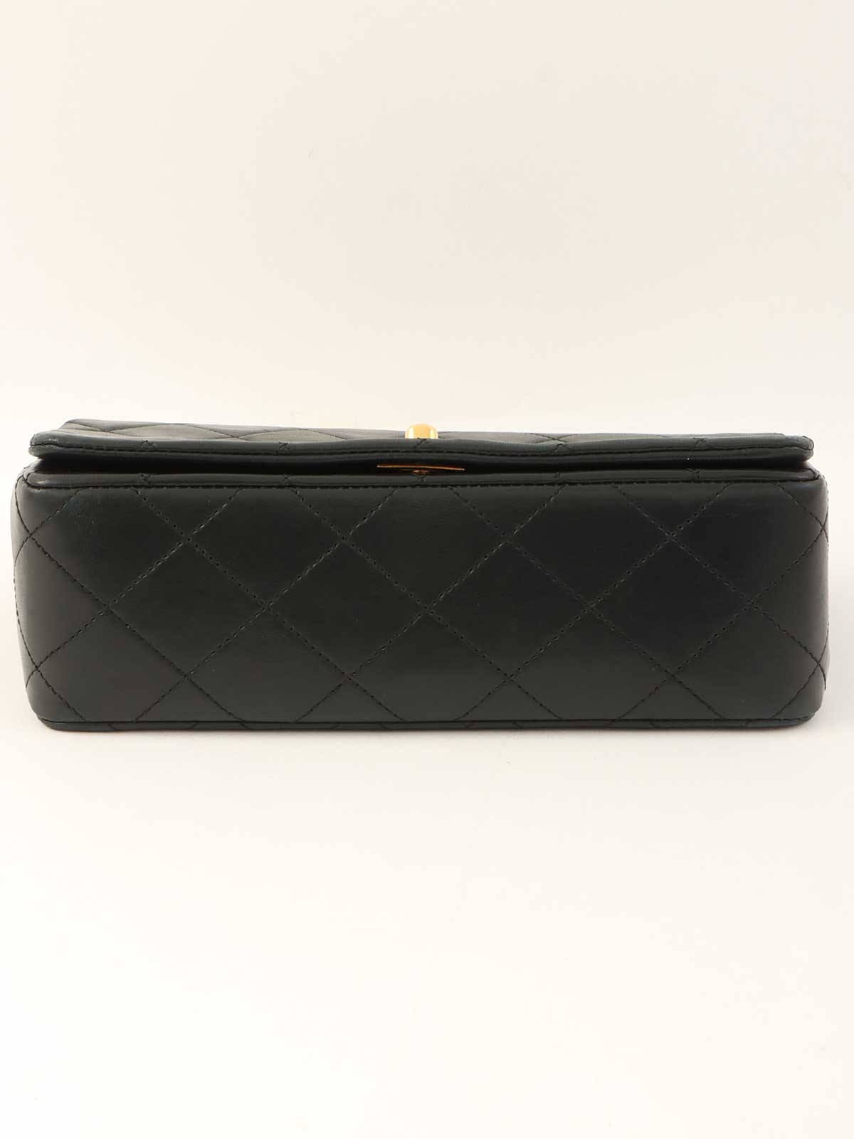 1990年頃製　ラムスキンフルフラップチェーンバッグ　ミニ