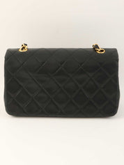 1990年頃製　ラムスキンフルフラップチェーンバッグ　ミニ