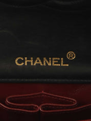 1990年頃製　ラムスキンフルフラップチェーンバッグ　ミニ