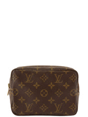 1984 Canvas Monogram True Towelette 18 Brown