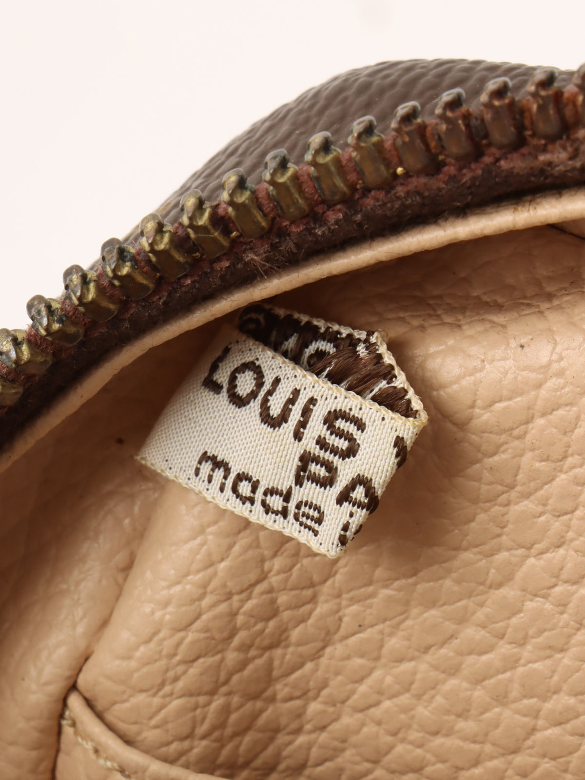 1984年製 キャンバスモノグラムトゥルーストワレット18 ブラウン