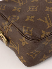 1984年製 キャンバスモノグラムトゥルーストワレット18 ブラウン