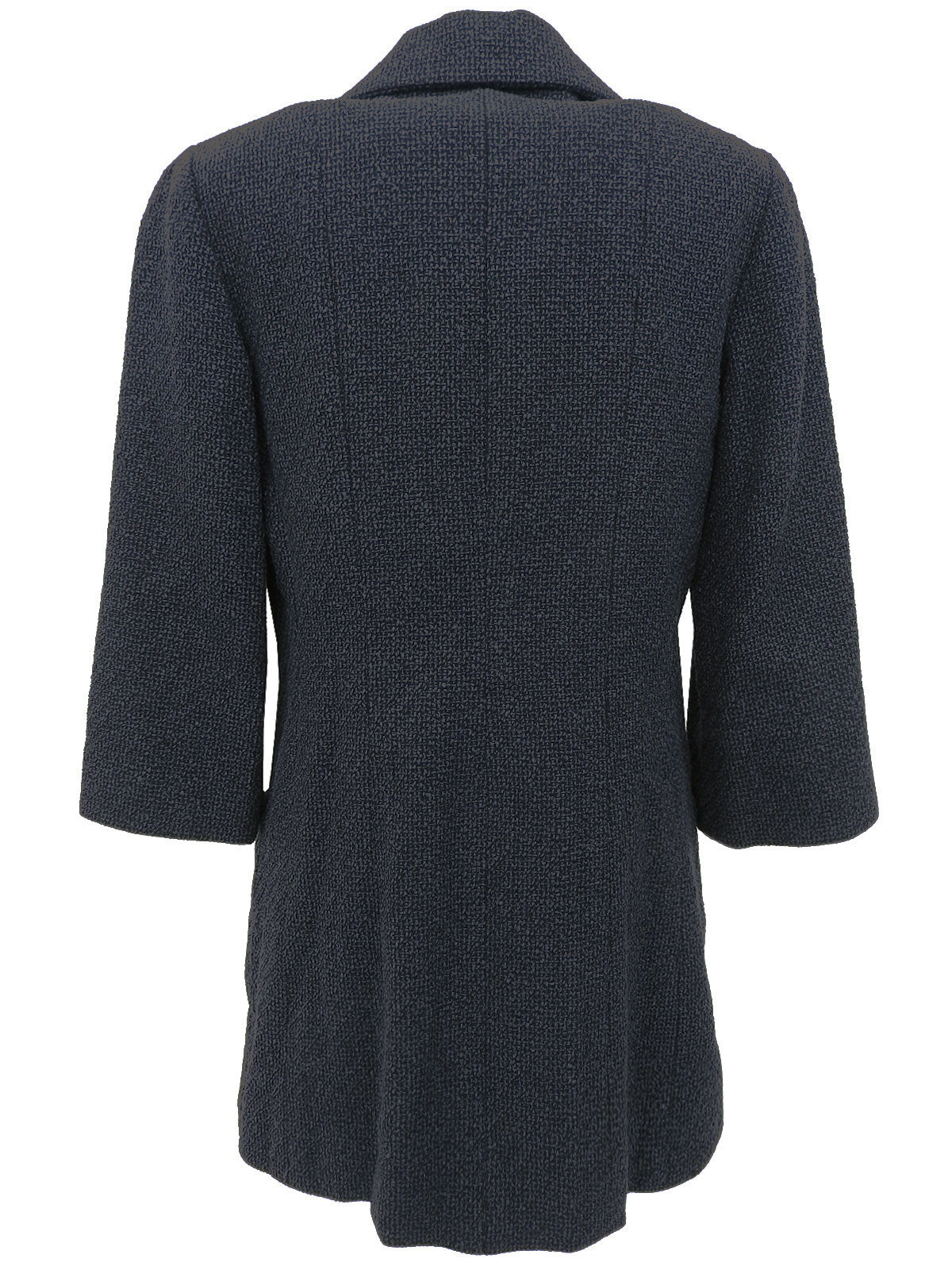 ツイードCCマークステッチジャケット ネイビー