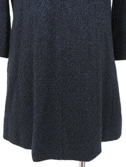 ツイードCCマークステッチジャケット ネイビー