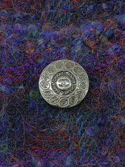 1997 CC Mark Button Tweed Jacket Purple/Multi