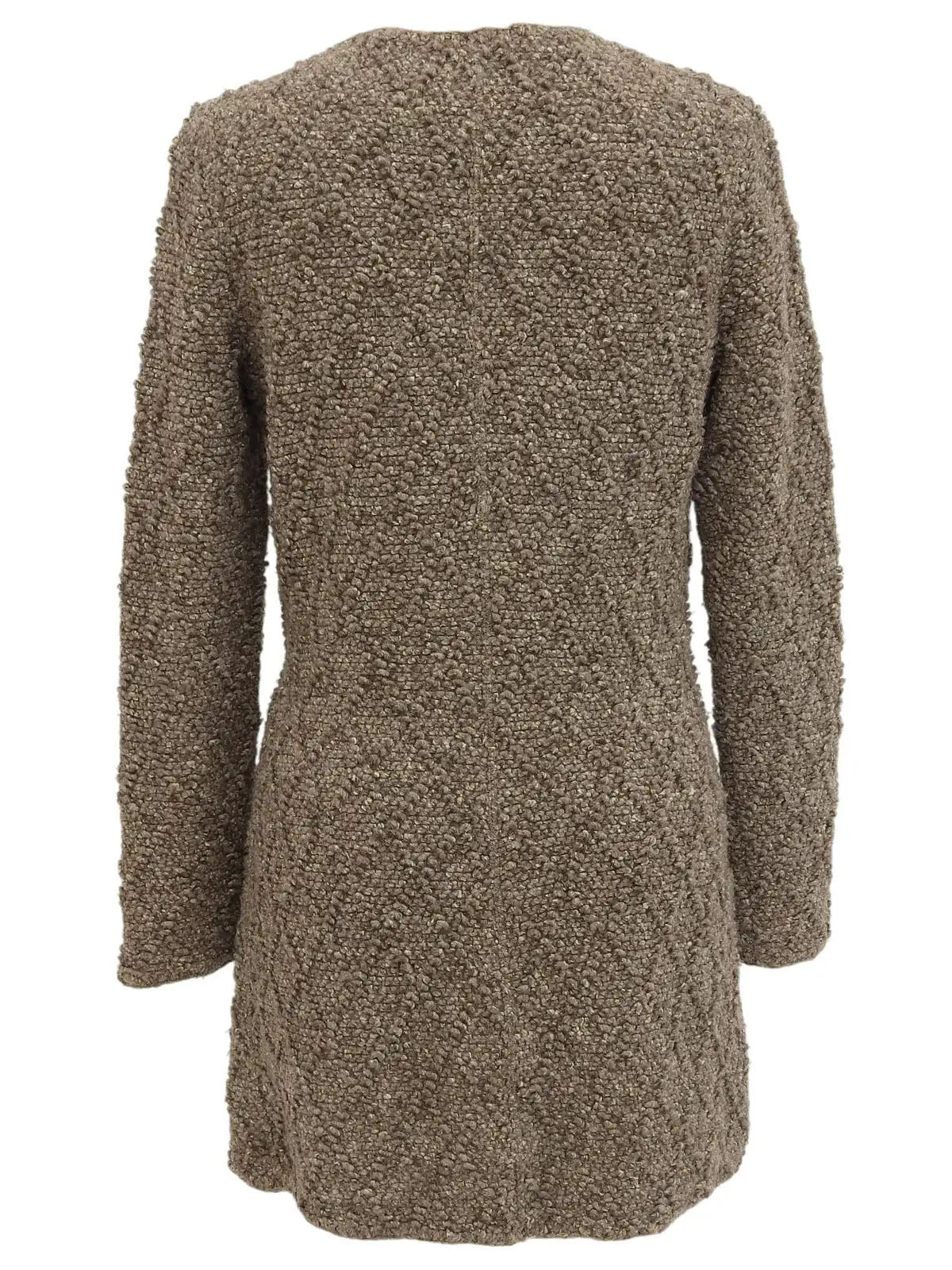 1993年製　CCマークボタンウールコート　アイボリー/マルチ