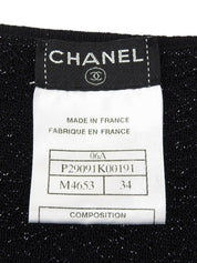 2006 Logo Button Knit Set in Black