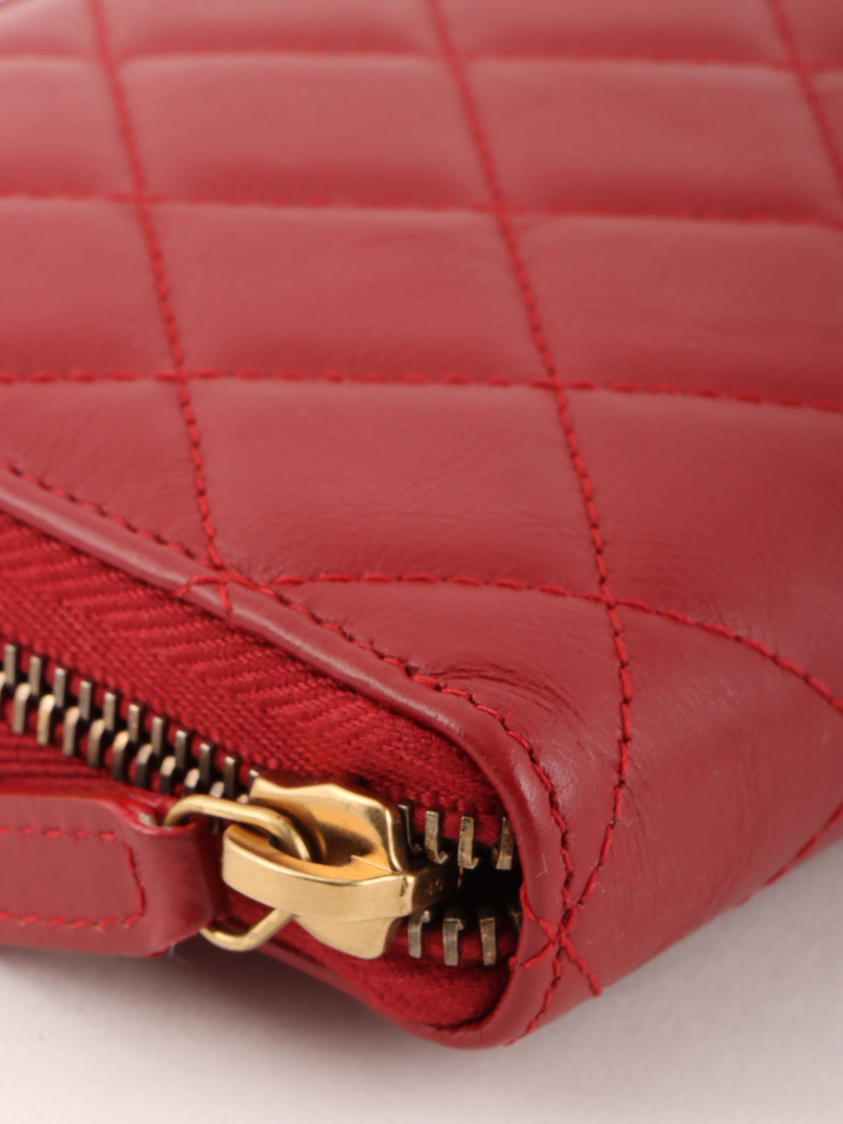 2015年頃製 2.55ターンロックプレートロングウォレット レッド