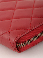 2015年頃製 2.55ターンロックプレートロングウォレット レッド