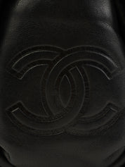 2007年頃 ファーCCマークチャームチェーンショルダーバッグ ブラック