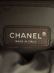 2007年頃 ファーCCマークチャームチェーンショルダーバッグ ブラック