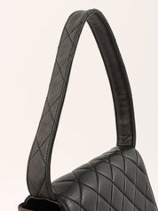 1992 CC Turnlock Handbag Black