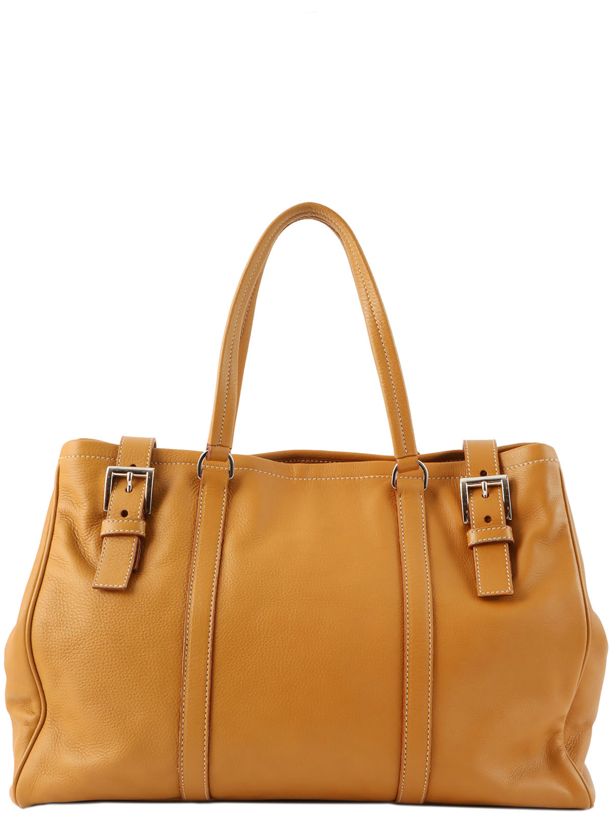 标志标牌托特包 芥末黄