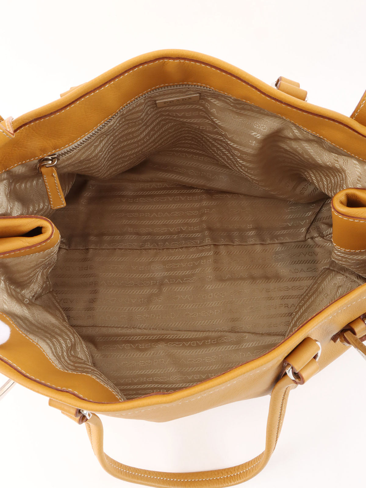 标志标牌托特包 芥末黄