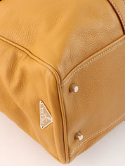 标志标牌托特包 芥末黄