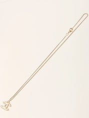 2009 CC Mark Necklace White/Gold