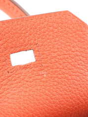 2012 Birkin Harlequin 30 Orange/Blue/Gray