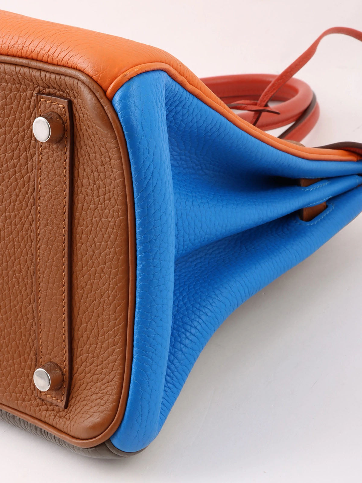 2012年製 バーキンアルルカン30 オレンジ/ブルー/グレー