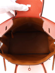 2012 Birkin Harlequin 30 Orange/Blue/Gray