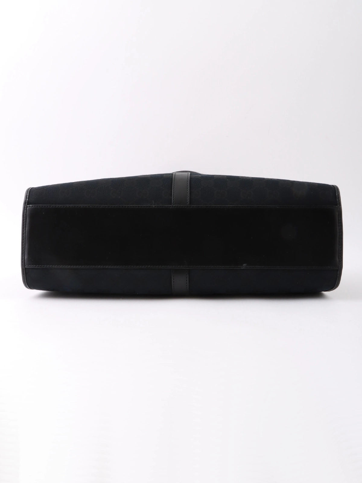 キャンバスGGパターンジャッキーショルダーバッグ ブラック