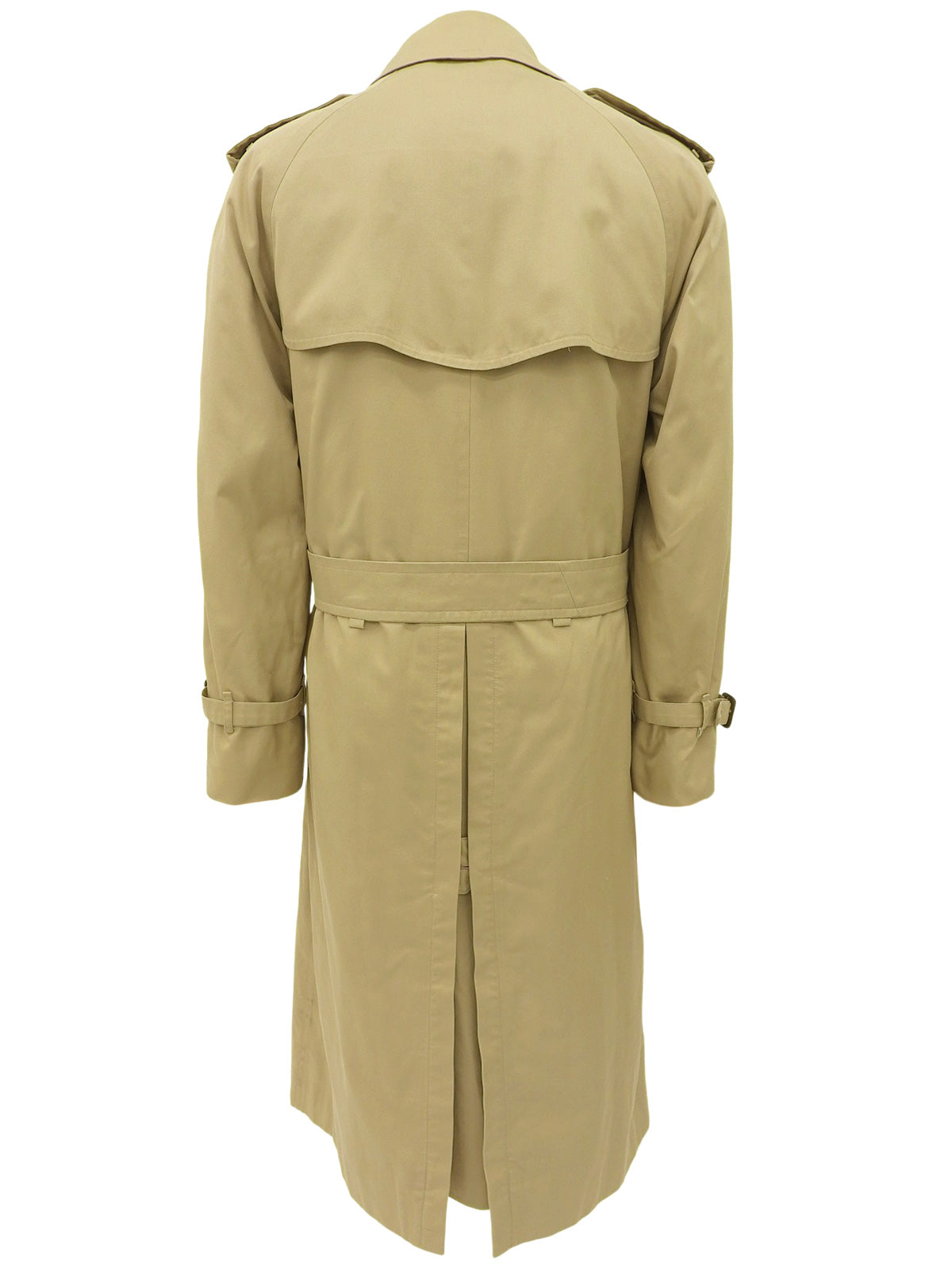 ノバチェックライニングトレンチコート ベージュ