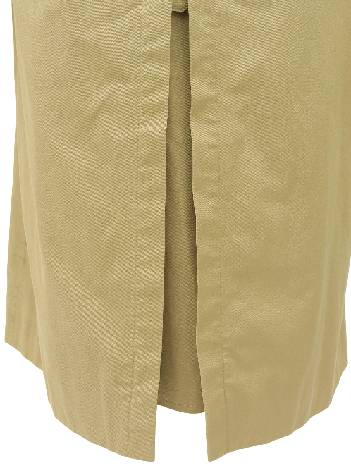 ノバチェックライニングトレンチコート ベージュ