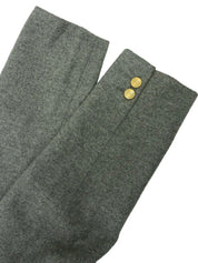 Grey wool logo emblem jacket