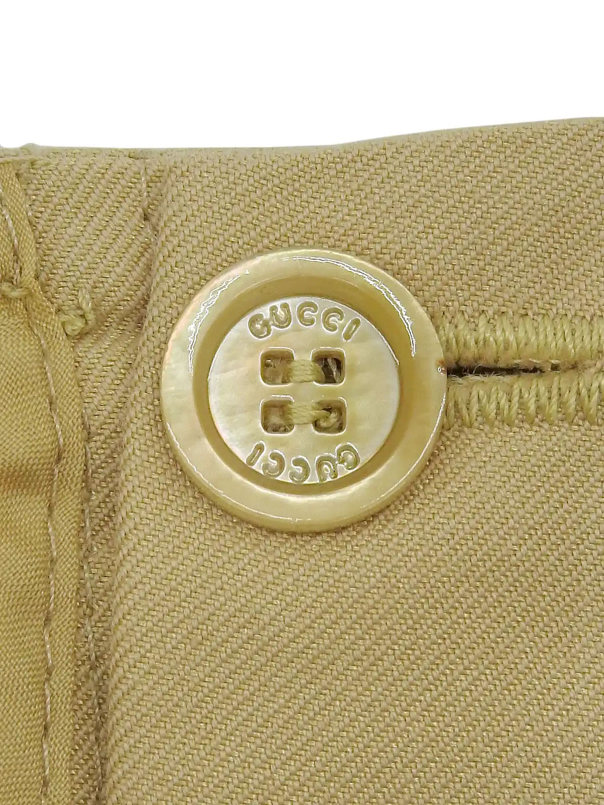 ロゴバックルタイトスカート ベージュ