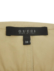 ロゴバックルタイトスカート ベージュ