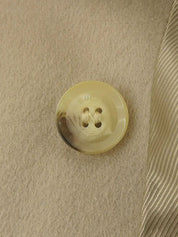 Beige wool coat