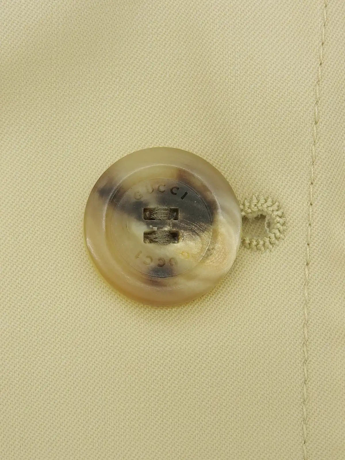 ウールロゴボタンセットアップ　ベージュ