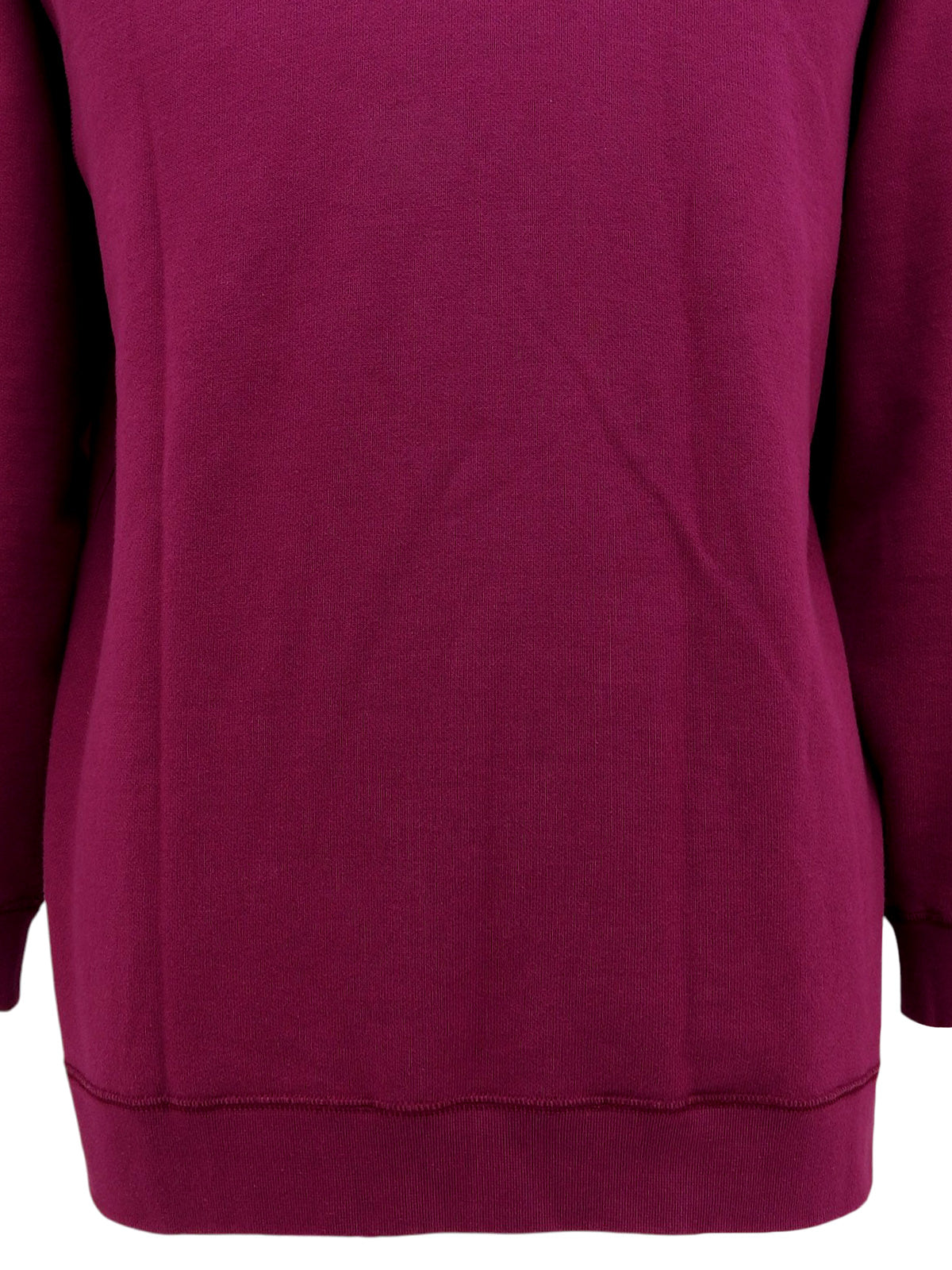 Back logo embroidered hoodie in Dahlia Purple
