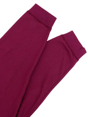 Back logo embroidered hoodie in Dahlia Purple