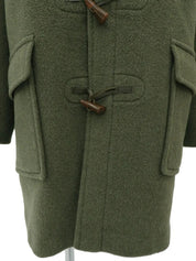 ウールダッフルコート オリーブグリーン