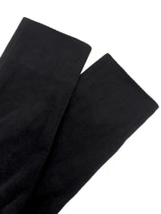 ロゴボタンウールコート　ブラック