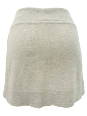 2005年製 カシミアサイドラインロゴスカート グレー