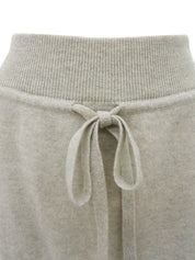 2005年製 カシミアサイドラインロゴスカート グレー