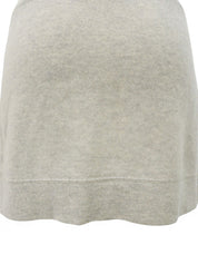 2005 Cashmere Sideline Logo Skirt, Gray