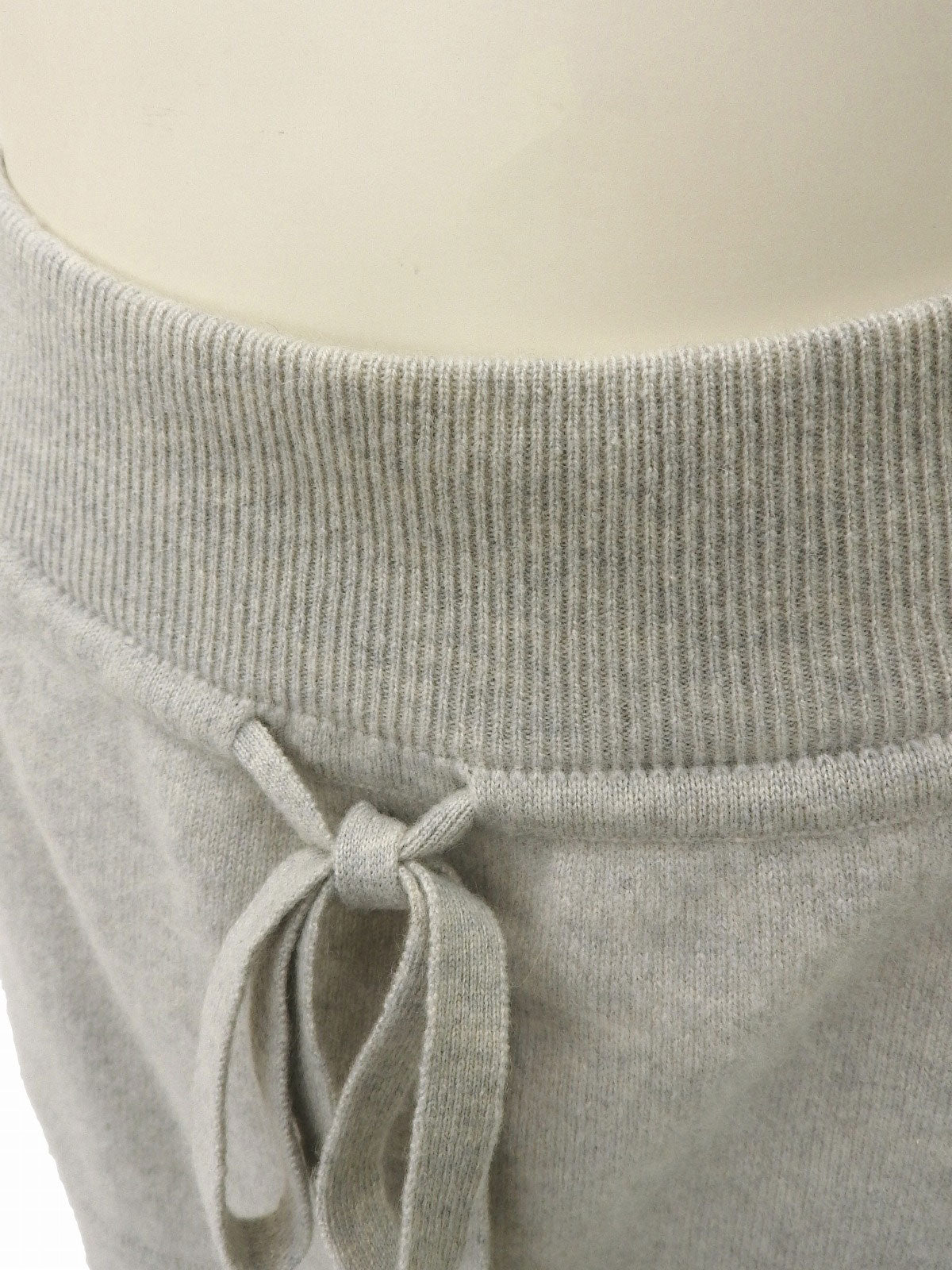 2005年製 カシミアサイドラインロゴスカート グレー