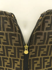 Zucca印花半身裙 棕色