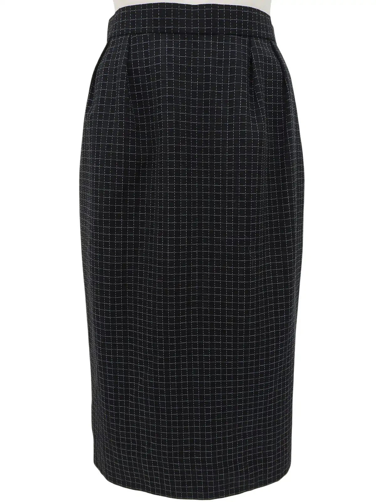 Black Block Check Pattern Set